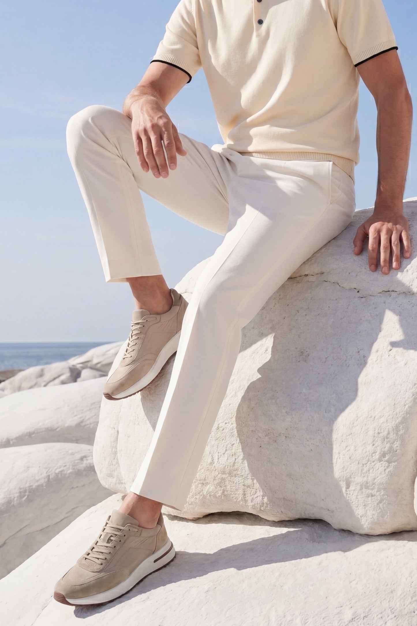 Valmont Sneaker - Beige RivaSylt