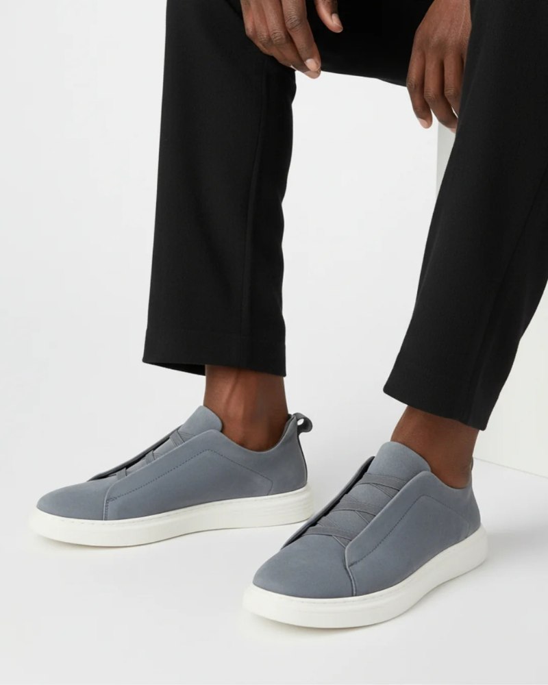 St. Moritz Slip-On Trainer – Hellblau RivaSylt
