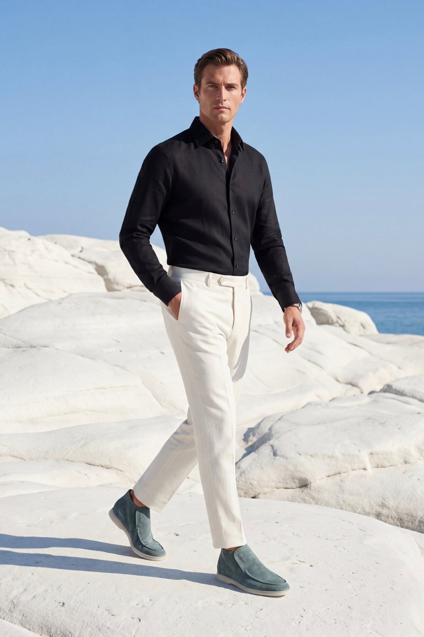 Capri High Top Loafer Mintgrün Maja