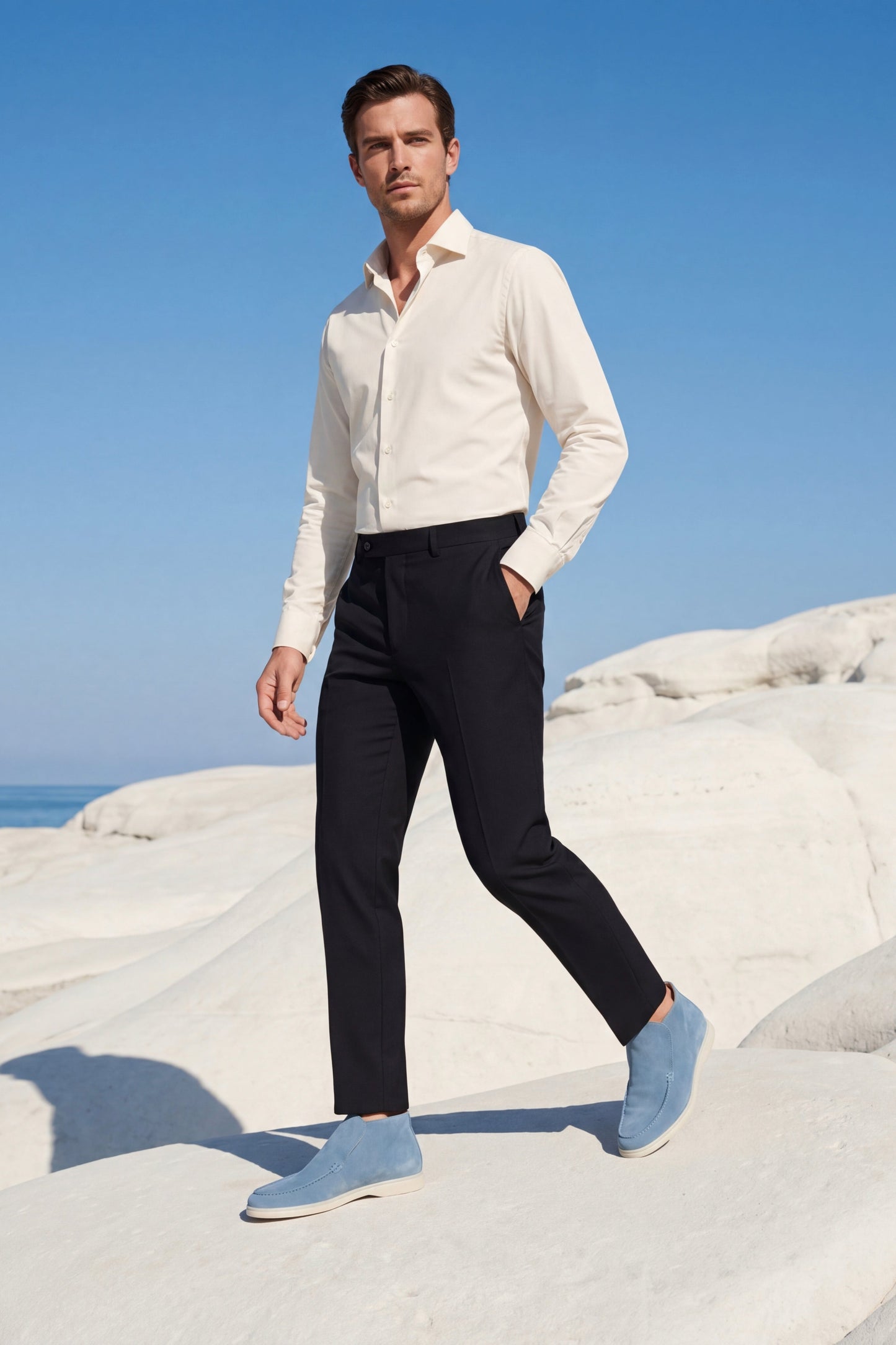 Capri High Top Loafer Himmelblau Maja