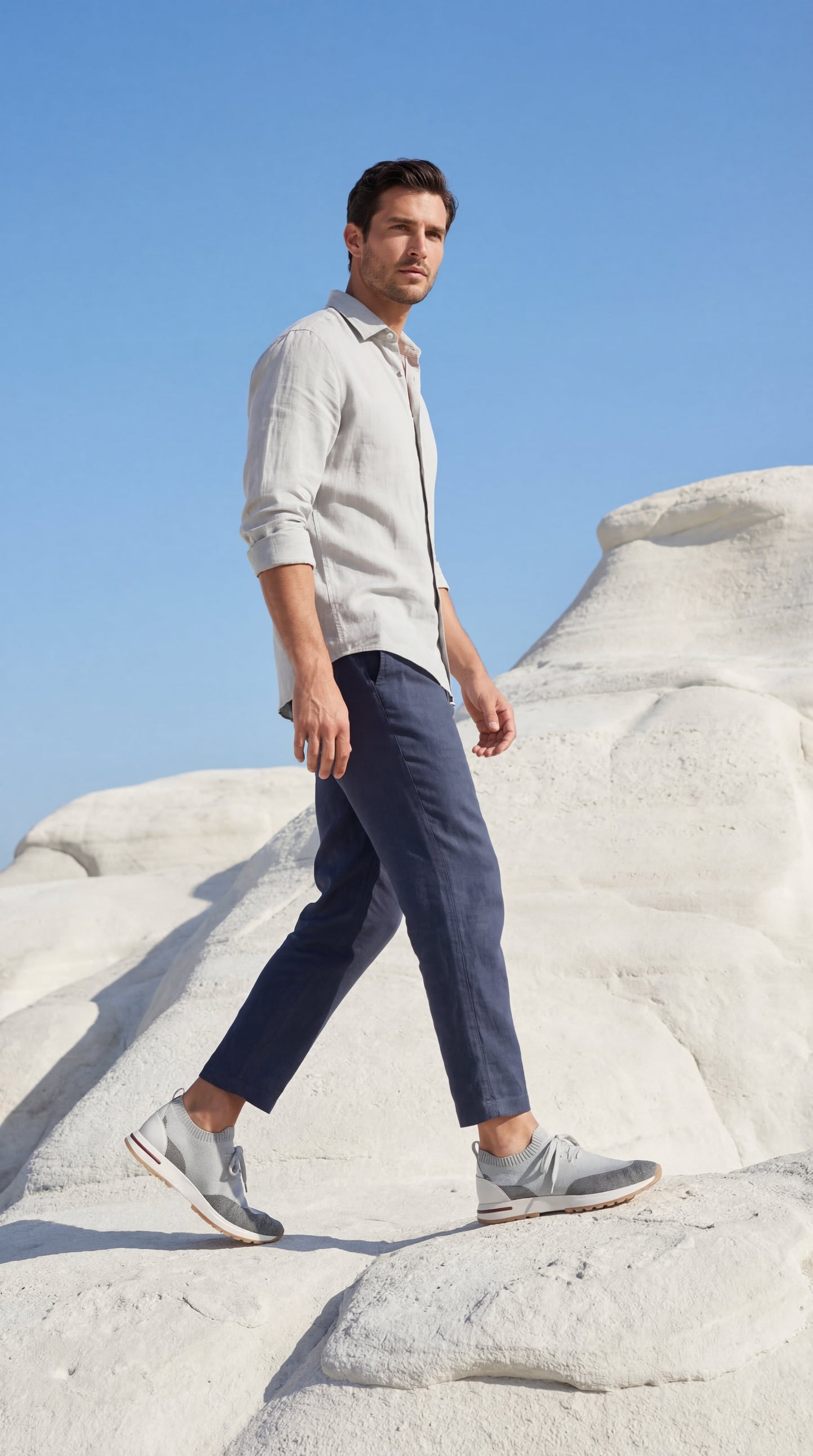 Zurigo Sneaker - Grau/Dunkelgrau RivaSylt