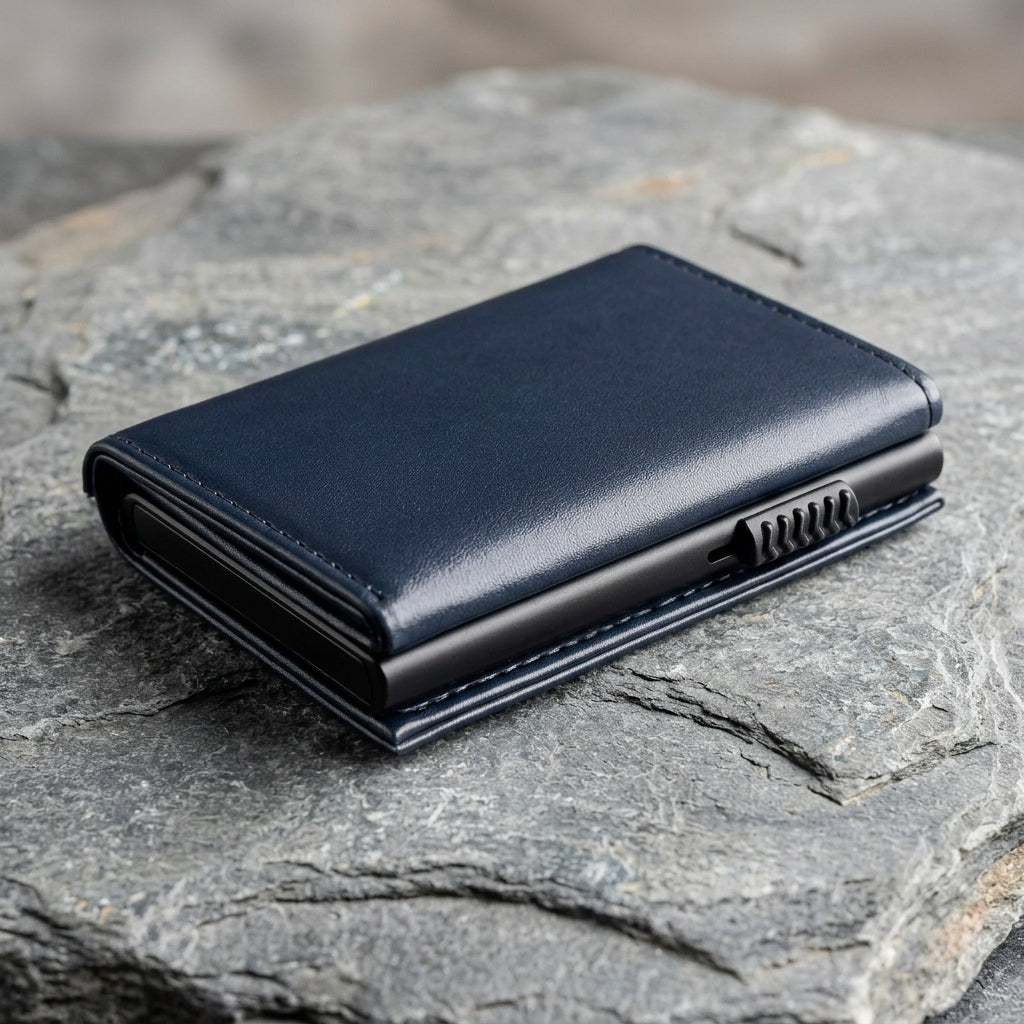 Smart Wallet - Marineblau RivaSylt