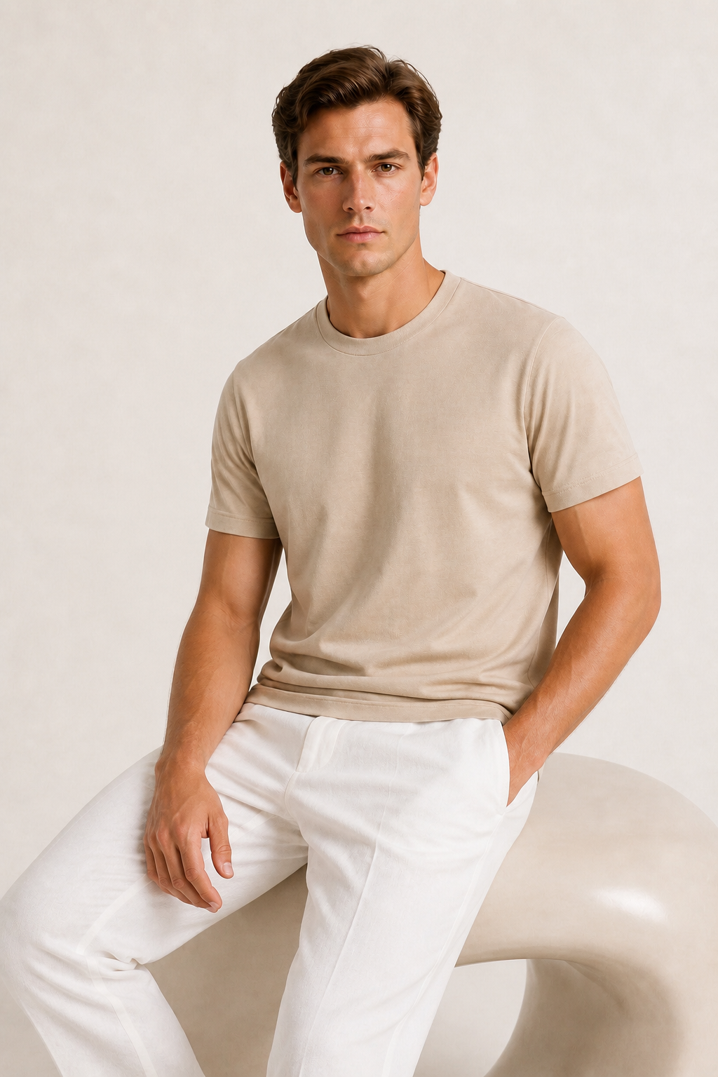 Azuro Tee Beige Maja