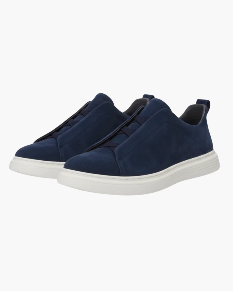 St. Moritz Slip-On Trainer – Marineblau RivaSylt