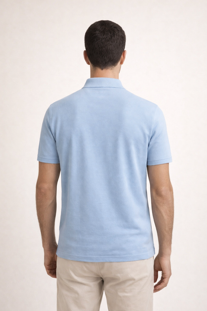 Verfeinertes Polo Hellblau Maja