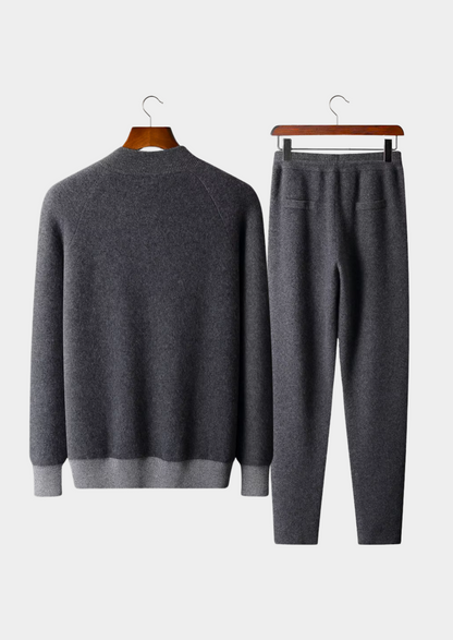 Premium Cashmere Dunkelgrau Torino Freizeitset RivaSylt
