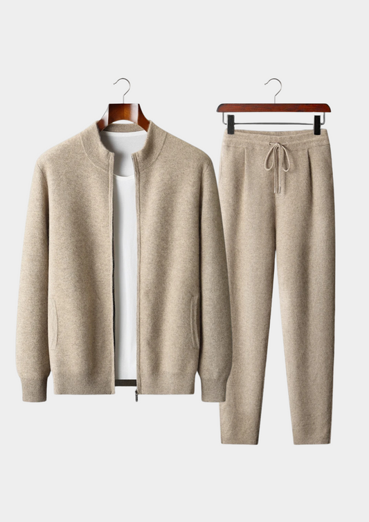 Premium Cashmere Sand Denis Freizeit Set RivaSylt
