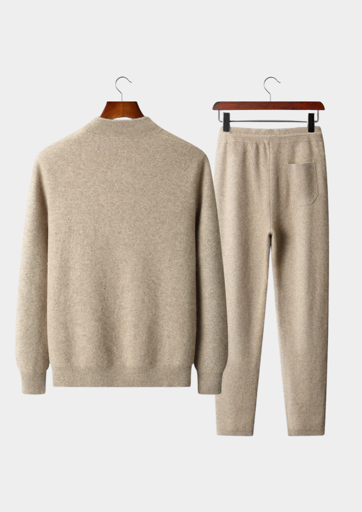 Premium Cashmere Sand Denis Freizeit Set RivaSylt