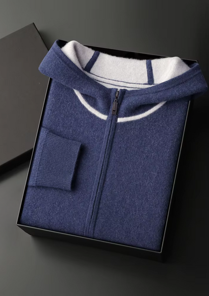 Premium Kaschmir Marineblau Milano Freizeit Set RivaSylt