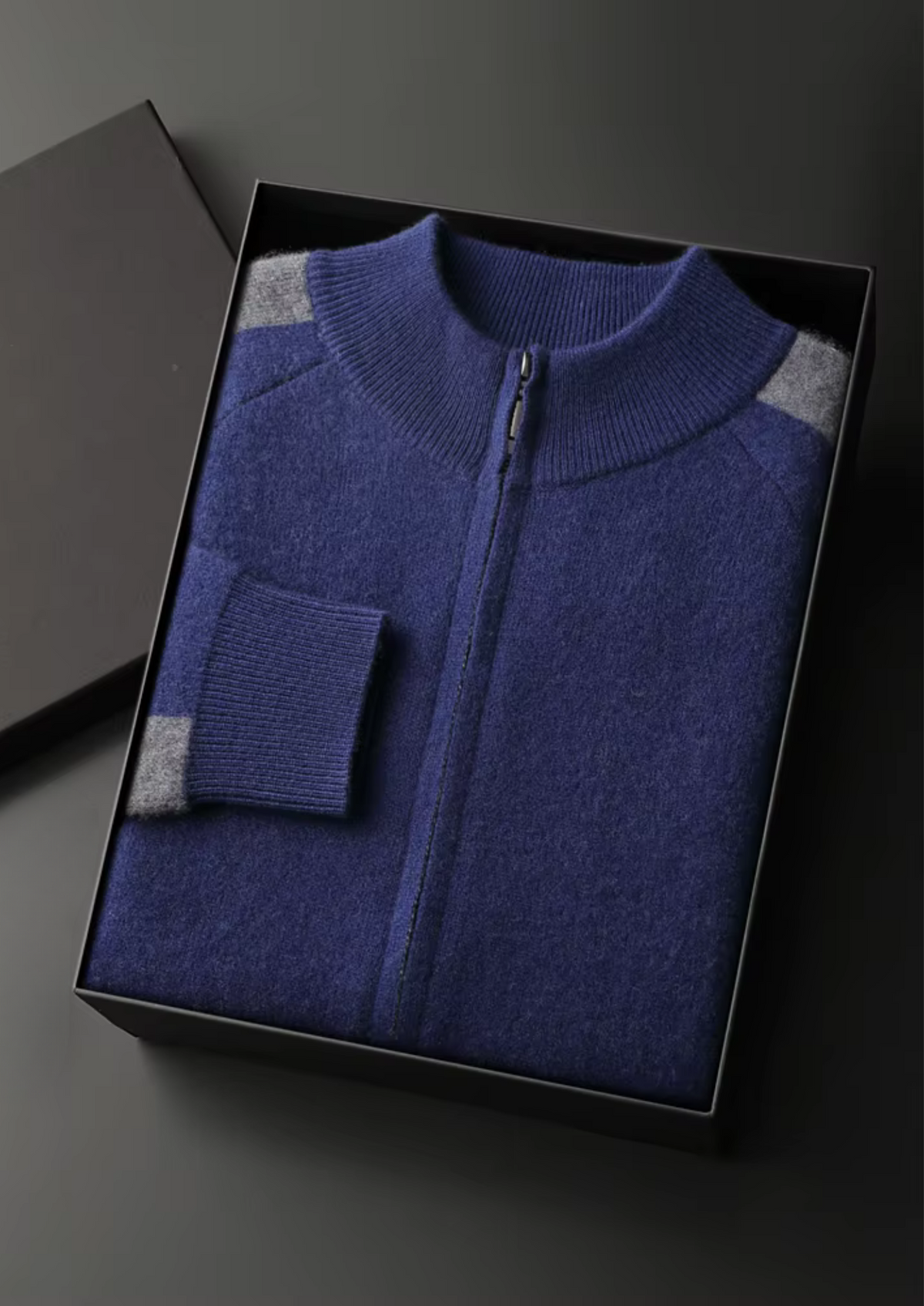 Premium Cashmere Marineblau Torino Freizeitset RivaSylt