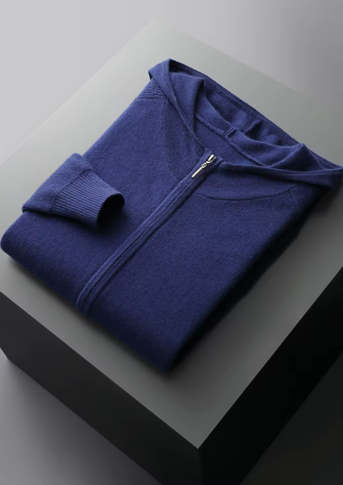 Premium Cashmere Marineblau Kilian Freizeit-Set RivaSylt