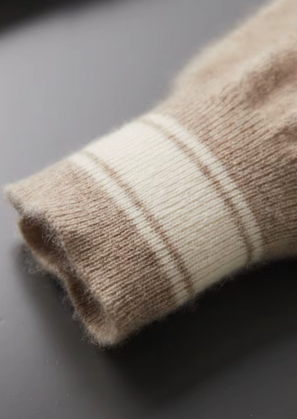 Premium Cashmere Sand Wien Freizeit Set RivaSylt