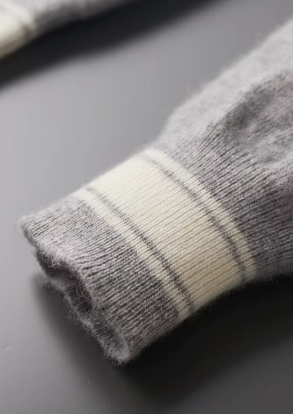 Premium Cashmere Hellgraues Wien Freizeitset RivaSylt