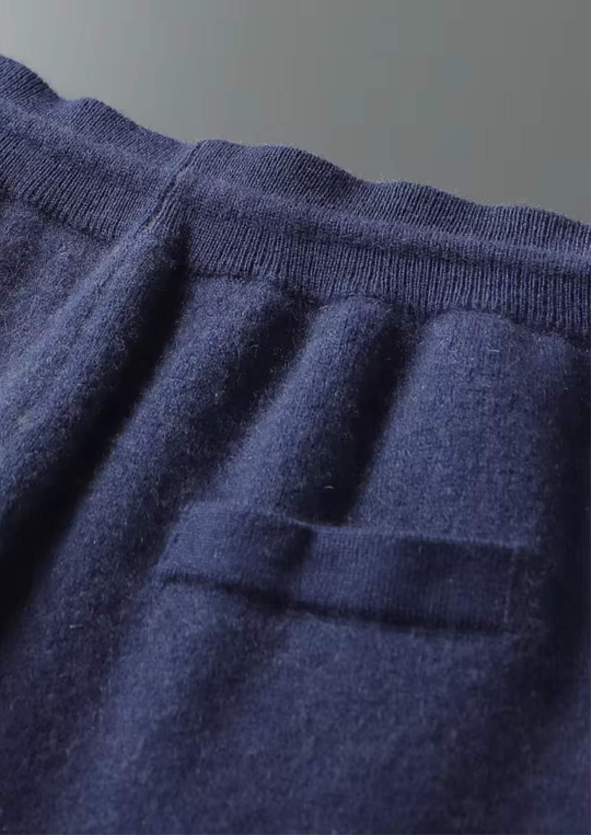 Premium Kaschmir Marineblau Milano Freizeit Set RivaSylt