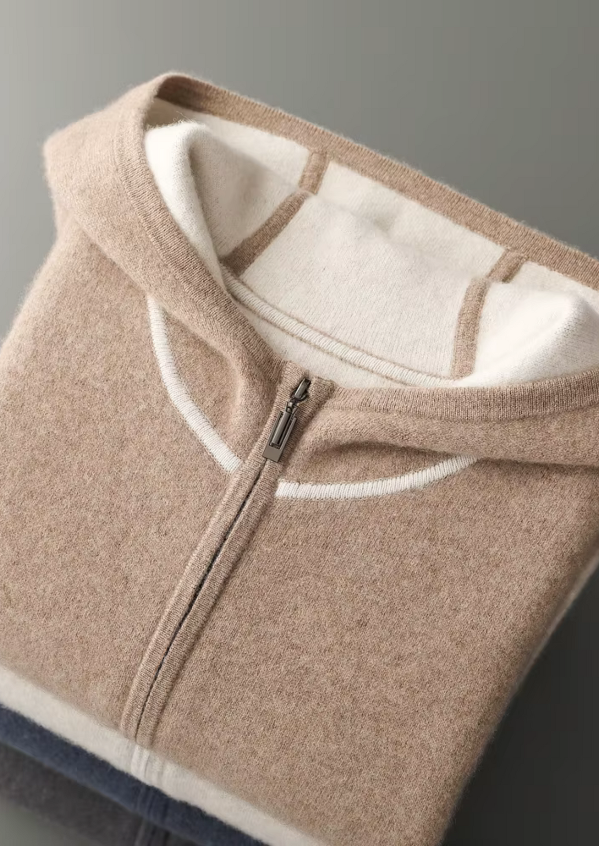 Premium Cashmere Beige Milano Freizeitset RivaSylt