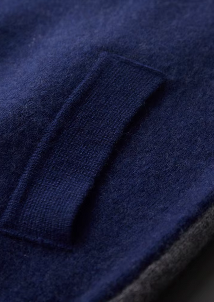 Premium Cashmere Marineblau Torino Freizeitset RivaSylt