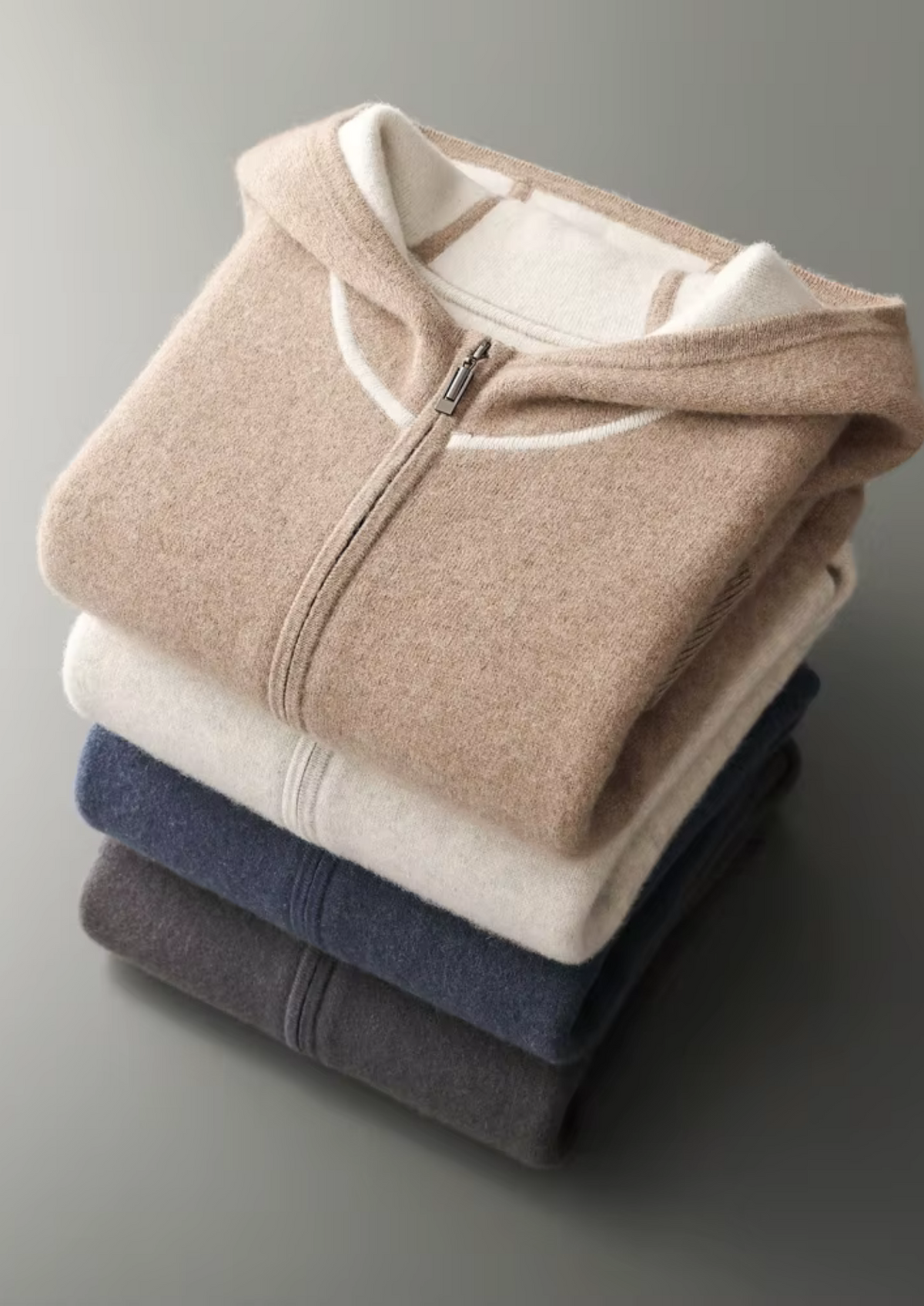 Premium Cashmere Beige Milano Freizeitset RivaSylt
