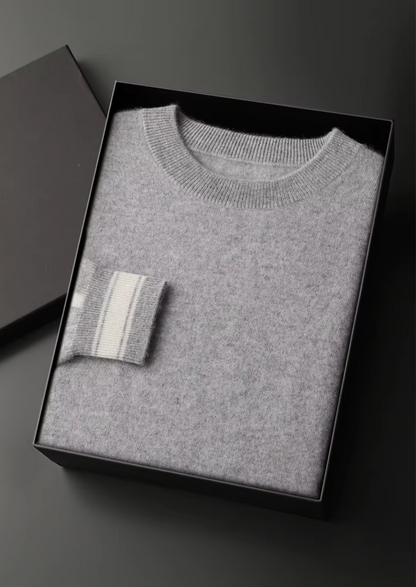 Premium Cashmere Hellgraues Wien Freizeitset RivaSylt