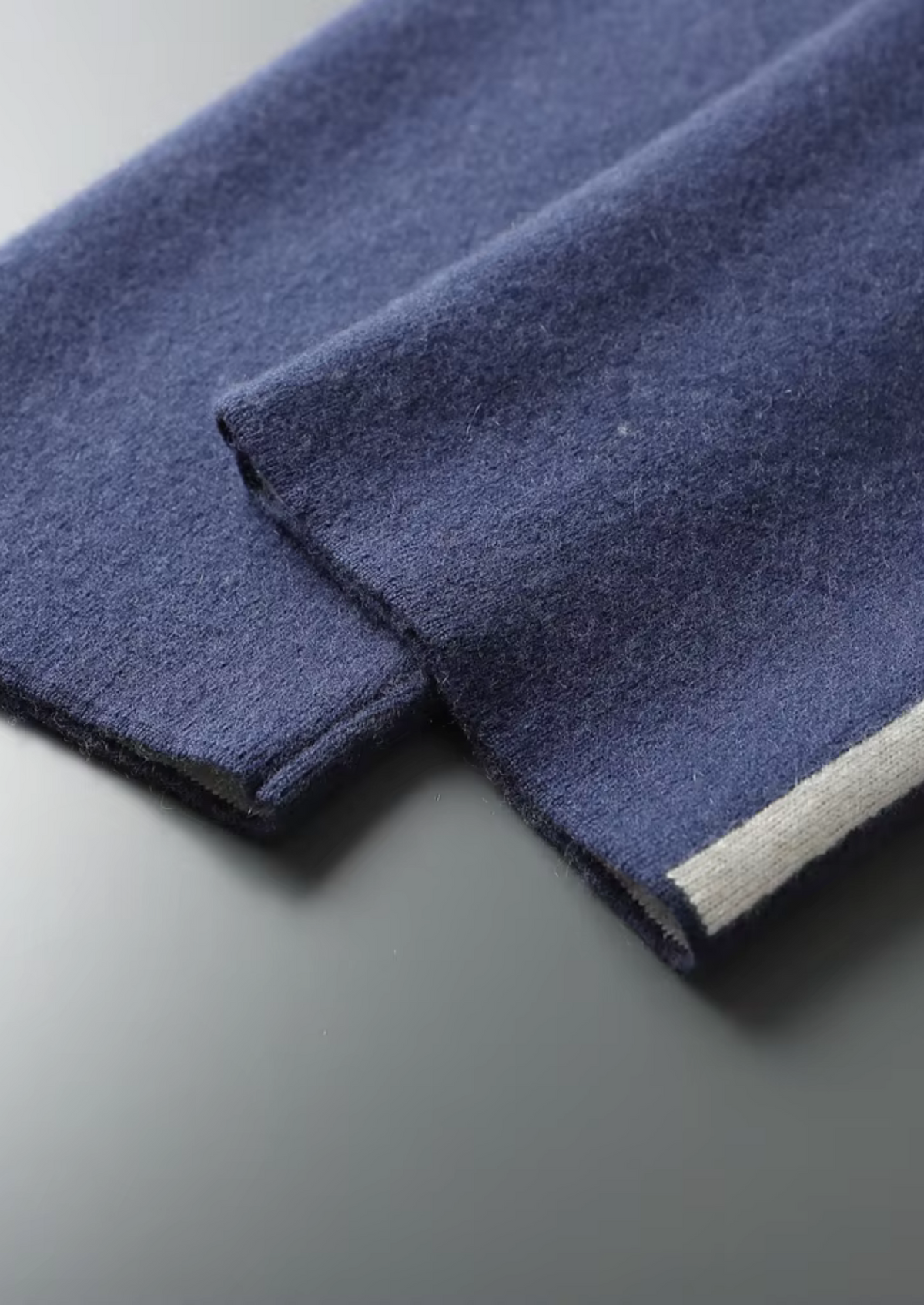 Premium Kaschmir Marineblau Milano Freizeit Set RivaSylt