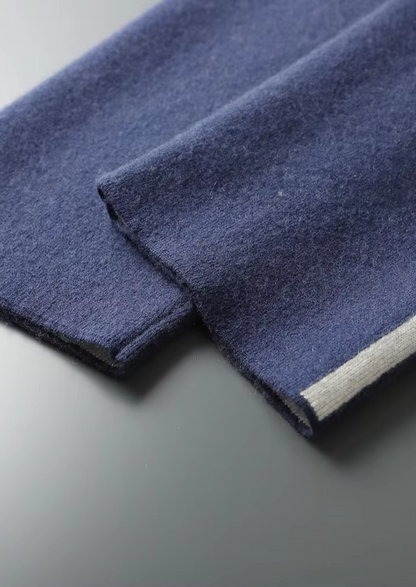 Premium Kaschmir Marineblau Milano Freizeit Set RivaSylt
