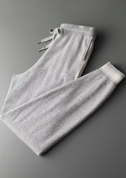 Premium Cashmere Hellgraues Wien Freizeitset RivaSylt
