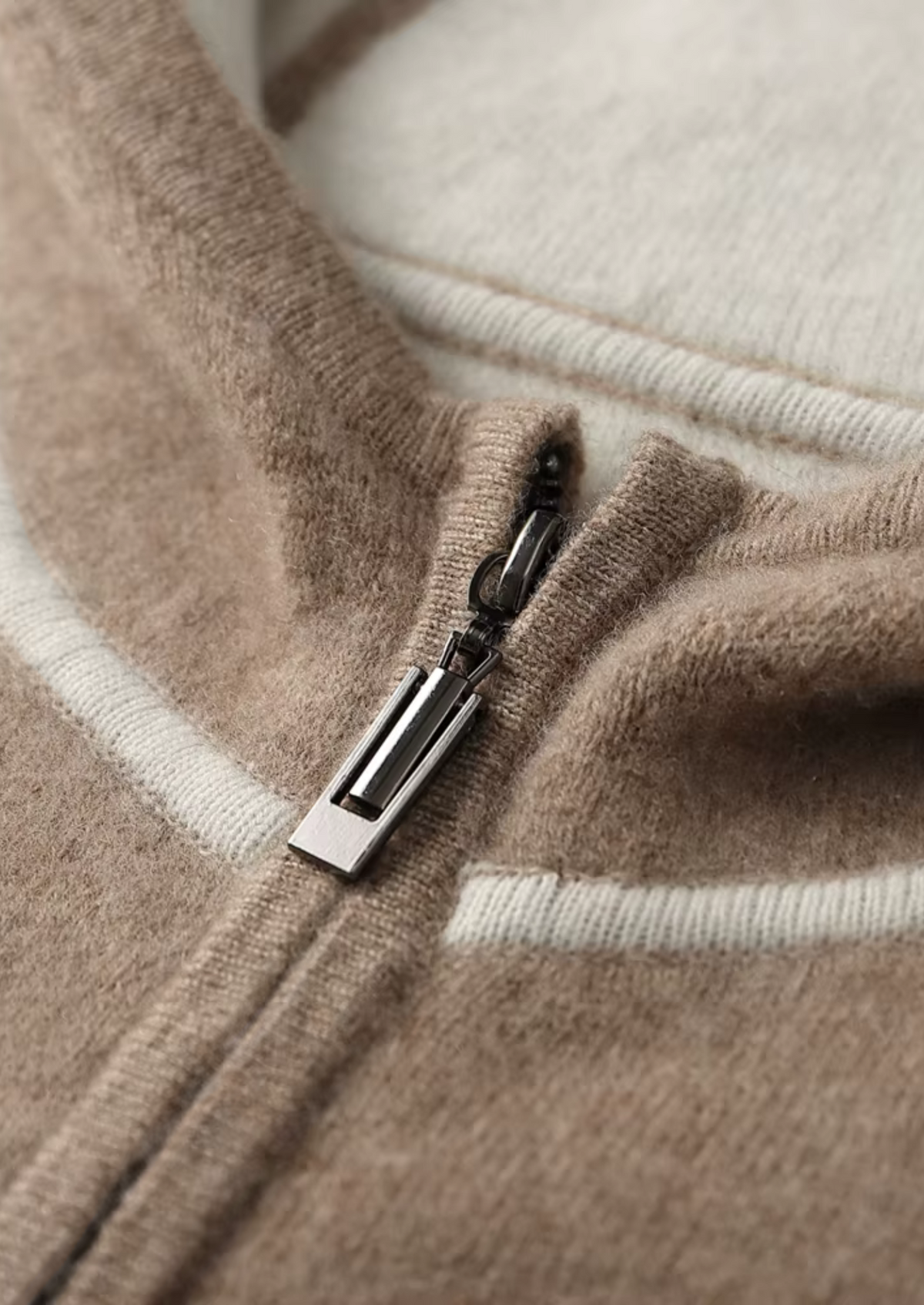 Premium Cashmere Beige Milano Freizeitset RivaSylt