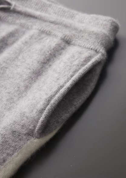 Premium Cashmere Hellgraues Wien Freizeitset RivaSylt