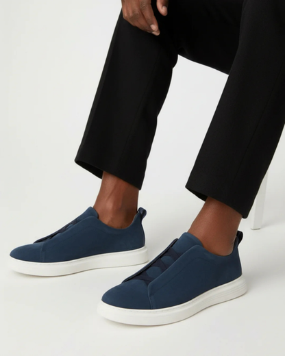 St. Moritz Slip-On Trainer – Marineblau RivaSylt