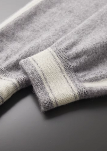 Premium Cashmere Hellgraues Wien Freizeitset RivaSylt