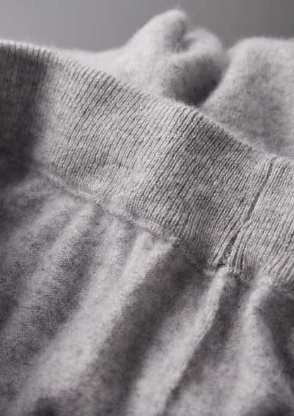 Premium Cashmere Hellgraues Wien Freizeitset RivaSylt
