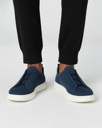 St. Moritz Slip-On Trainer – Marineblau RivaSylt