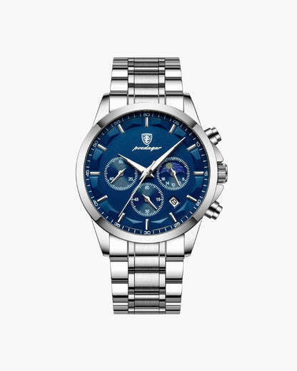 Präzisions-Chronograph Edelstahl-Uhr Maja