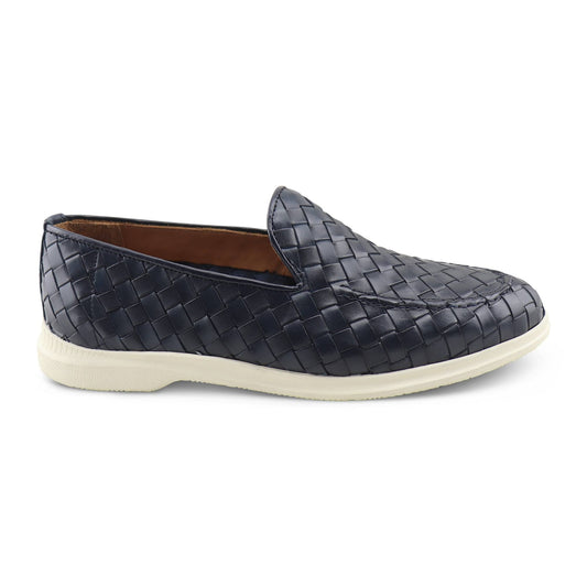 Sorrento Woven Loafer - Blau Maja