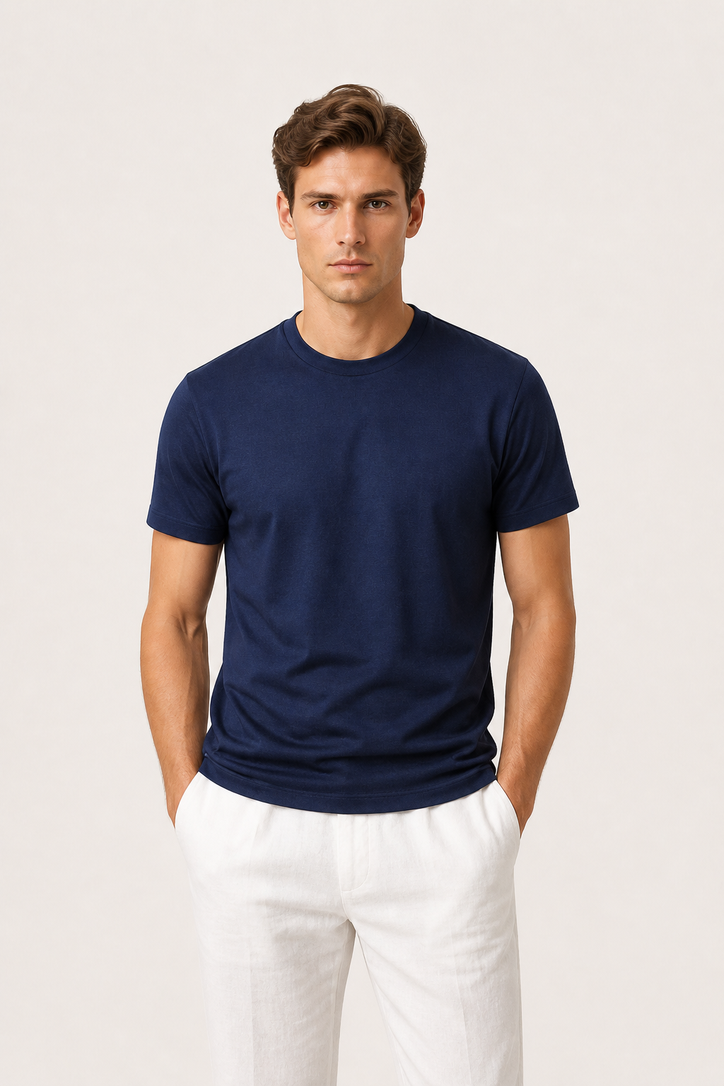 Azuro Tee Navy Maja