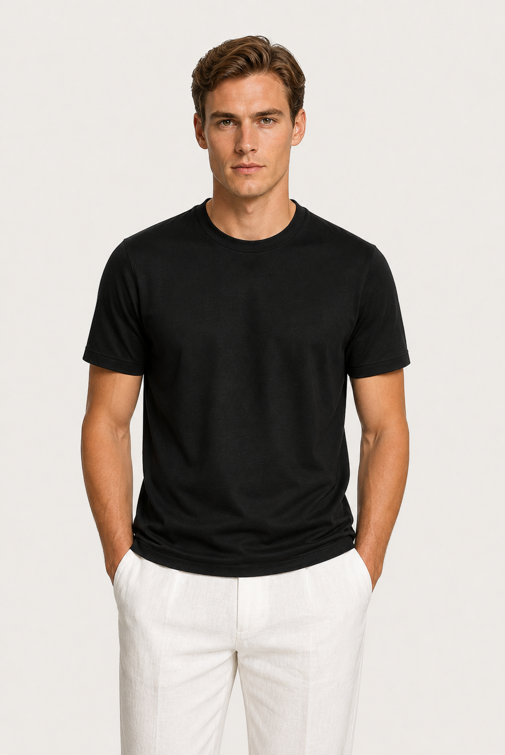 Azuro Tee Schwarz Maja