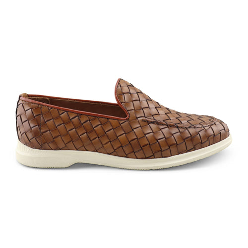 Sorrento Woven Loafer - Leder Maja