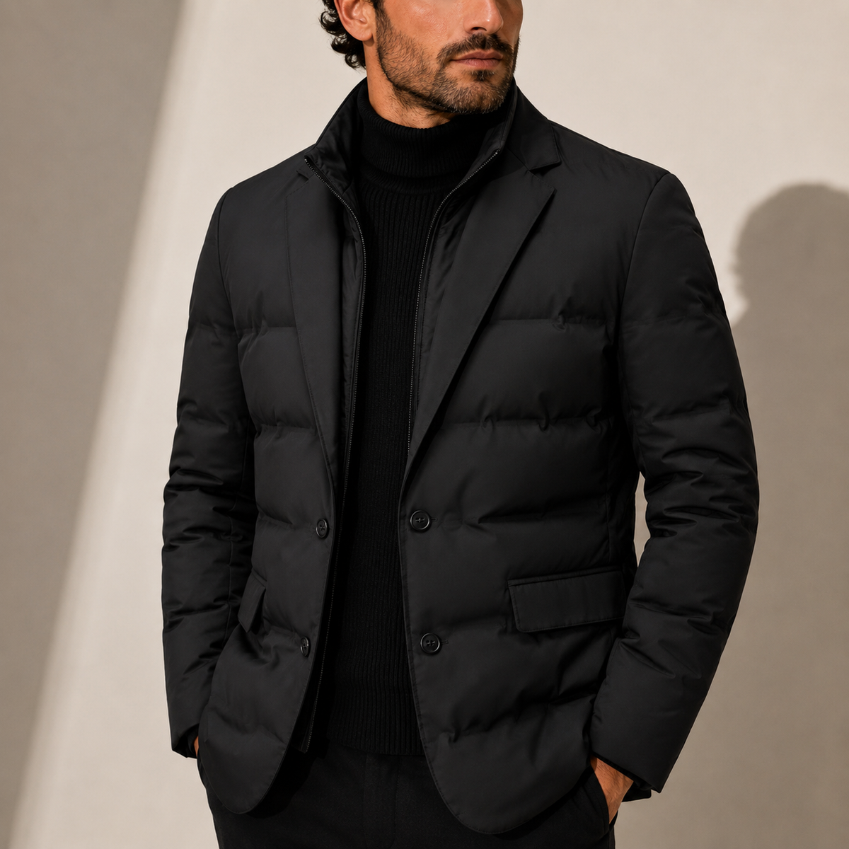 Leichte gesteppte Herren-Pufferjacke RivaSylt