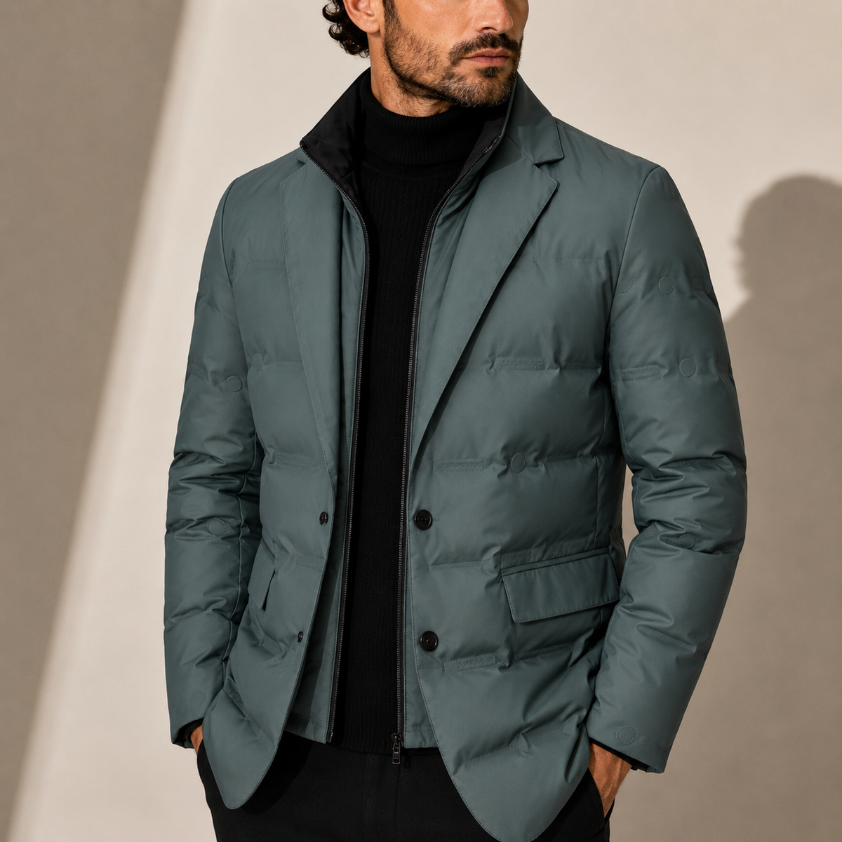 Leichte gesteppte Herren-Pufferjacke RivaSylt