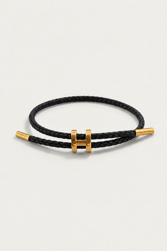 RivaSylt Armband Schwarz/Gold Maja