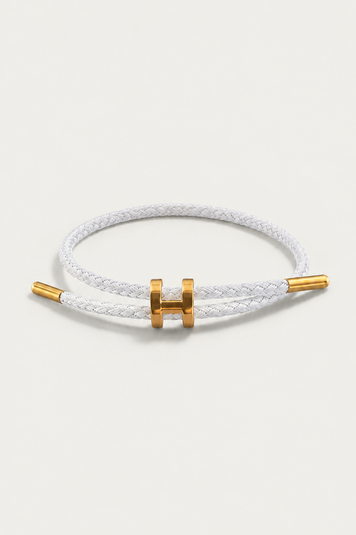 RivaSylt Armband Weiß/Gold Maja