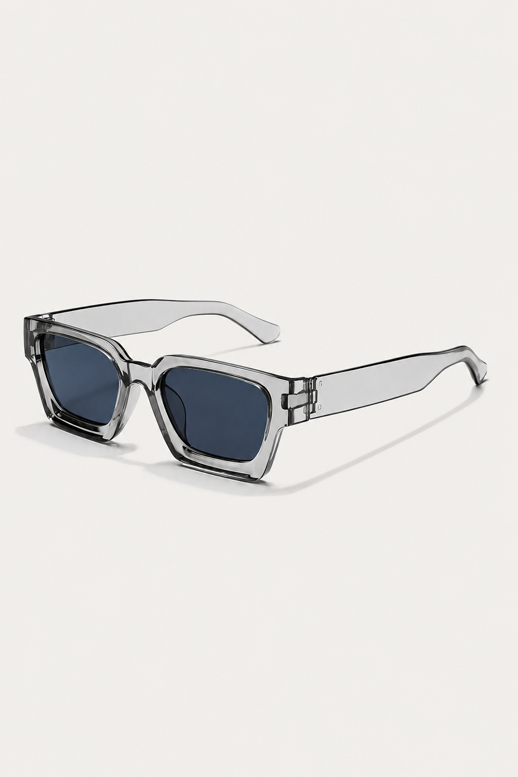 Lucent Quadrat Transparent Grau Maja