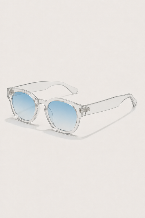 Kristall Himmel Transparent Blau Maja