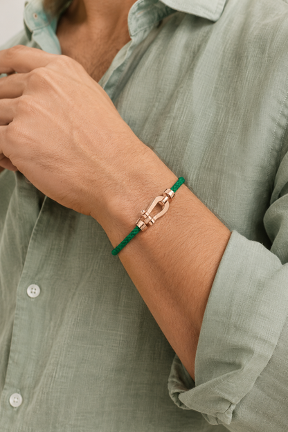 Aurelio Armband Grün / Roségold Maja