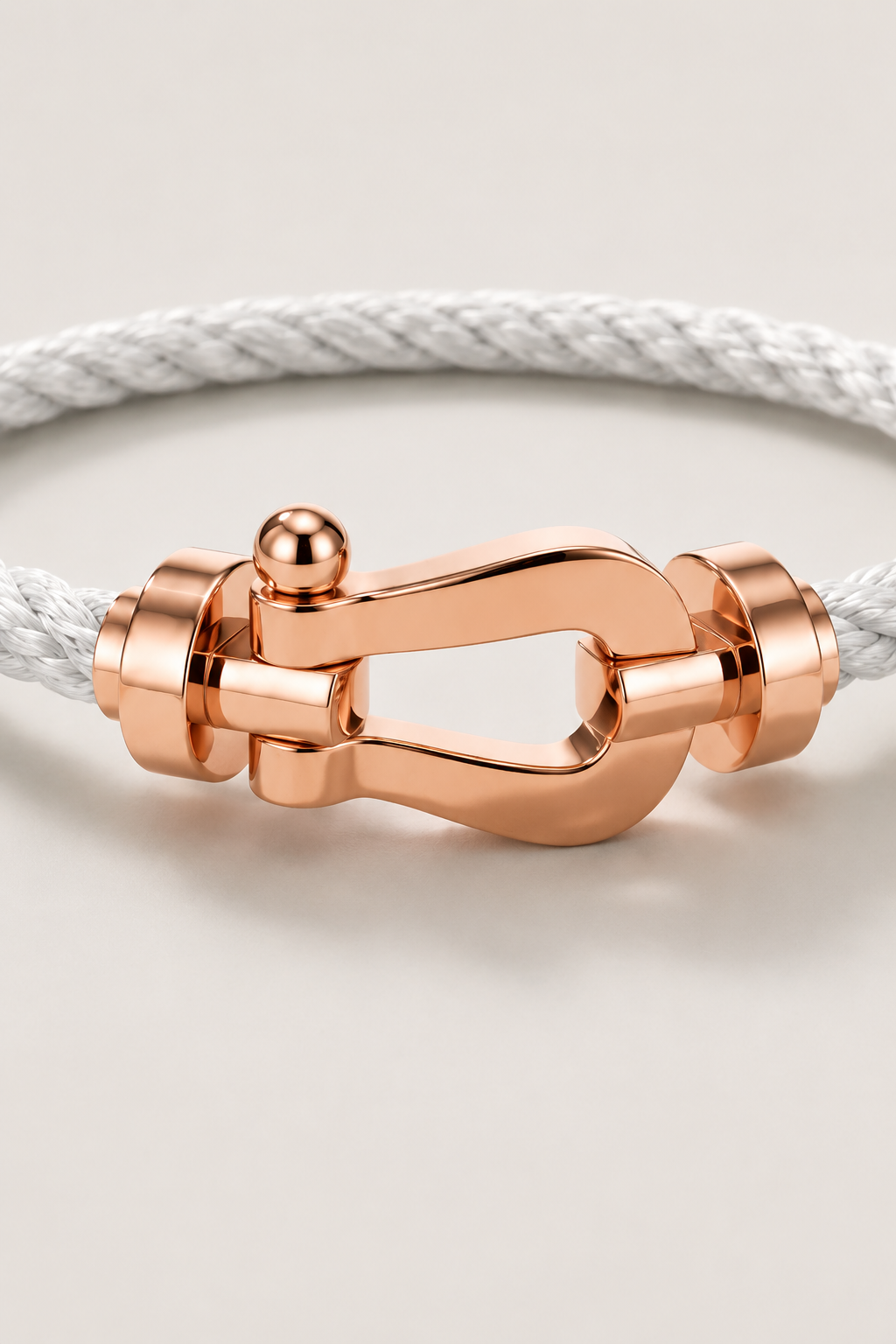 Aurelio Armband Weiß / Roségold Maja
