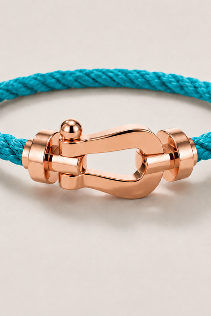 Aurelio Armband Hellblau / Roségold Maja