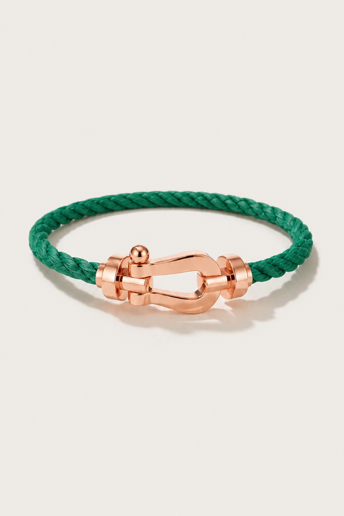 Aurelio Armband Grün / Roségold Maja