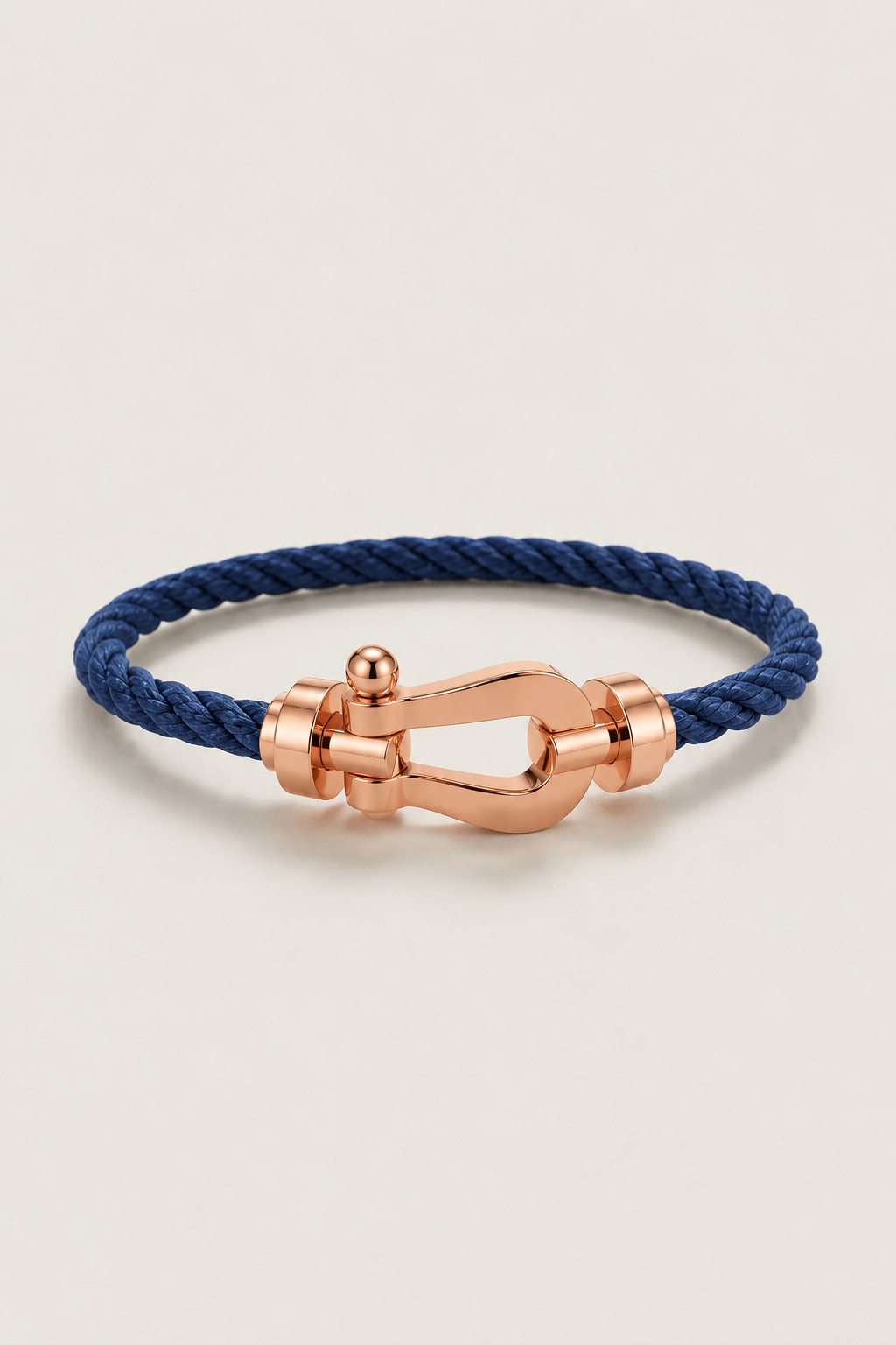 Aurelio Armband Navy / Roségold Maja
