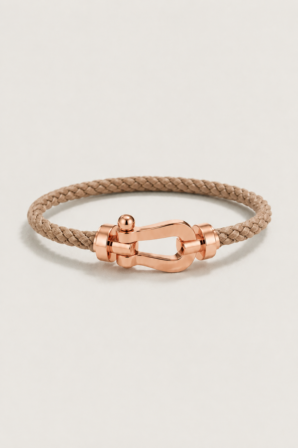 Aurelio Armband Hellbraun / Roségold Maja