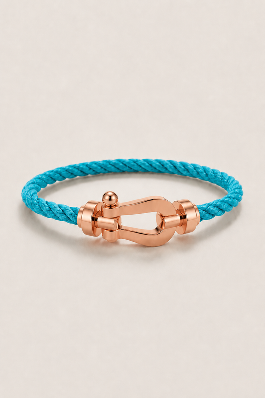 Aurelio Armband Hellblau / Roségold Maja