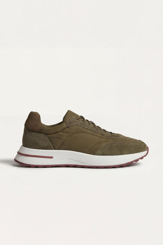 Valmont Sneaker - Khaki Grün RivaSylt